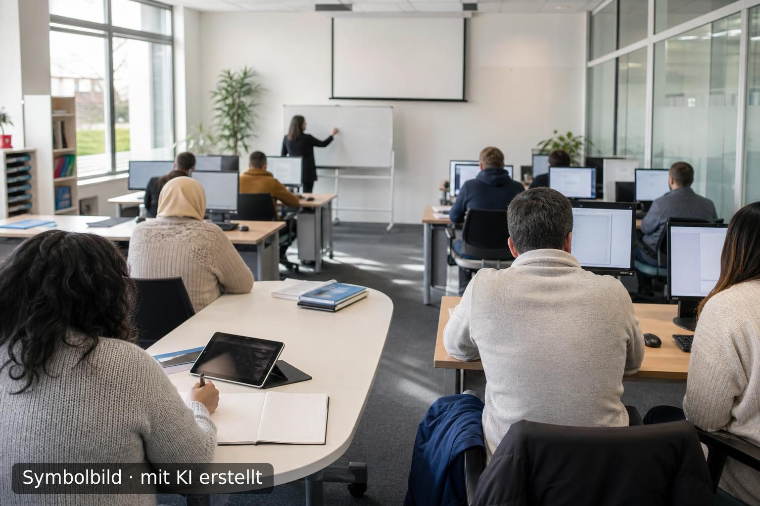 Etablierter Anbieter für Erwachsenenbildung zur Nachfolge in West-Niederlande Symbolbild – mit KI erstellt