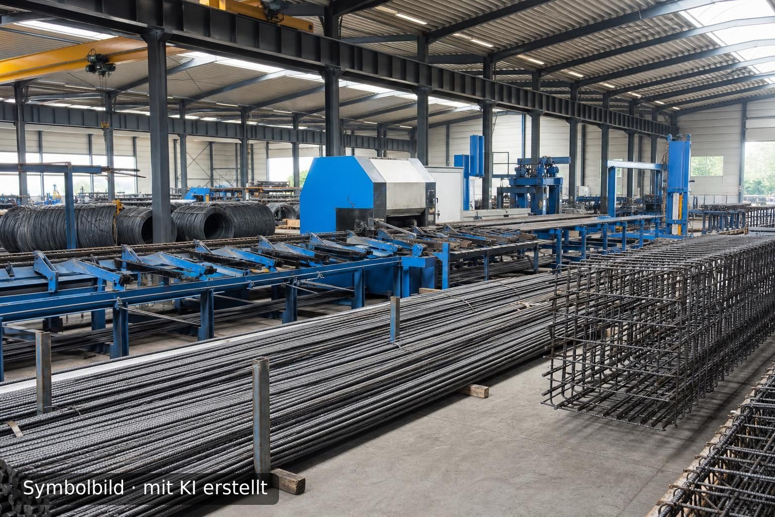 Nachfolgeregelung: Spezialist für Betonbewehrung in West-Niederlande Symbolbild – mit KI erstellt
