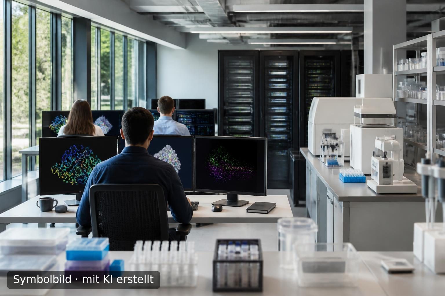 Marktfuehrendes Bioinformatik-Unternehmen in Mittel-Niederlande zum Verkauf Symbolbild – mit KI erstellt
