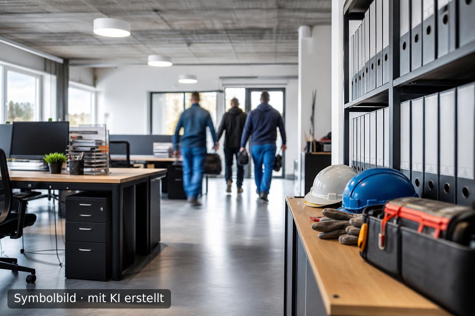 Personaldienstleistung mit Fokus auf Haustechnik in Bayern zur Nachfolge Symbolbild – mit KI erstellt