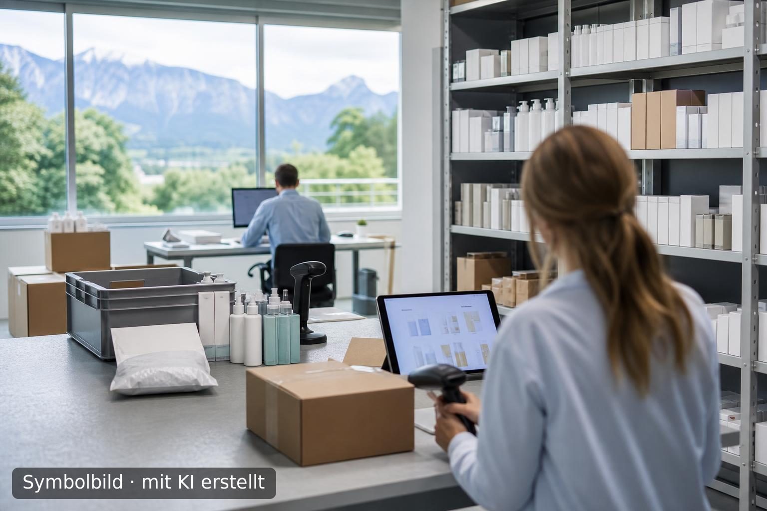 E-Commerce-Unternehmen für Medical Cosmetics in Bayern zur Nachfolge Symbolbild – mit KI erstellt