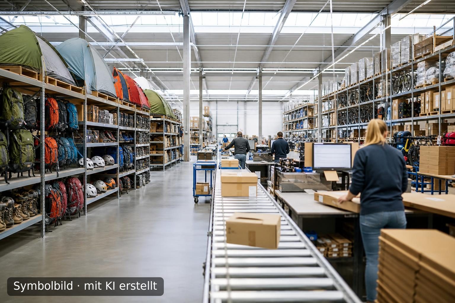 E-Commerce-Unternehmen für Sport und Outdoor in Koblenz zur Nachfolge Symbolbild – mit KI erstellt