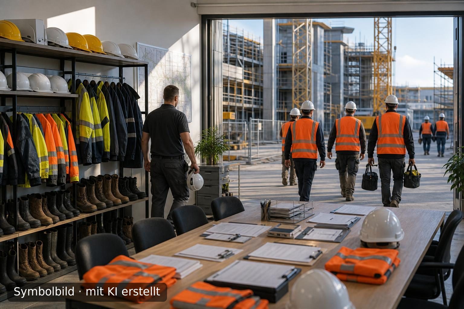 Nachfolge für Zeitarbeitsunternehmen im Bereich Bauwesen in Oberbayern Symbolbild – mit KI erstellt