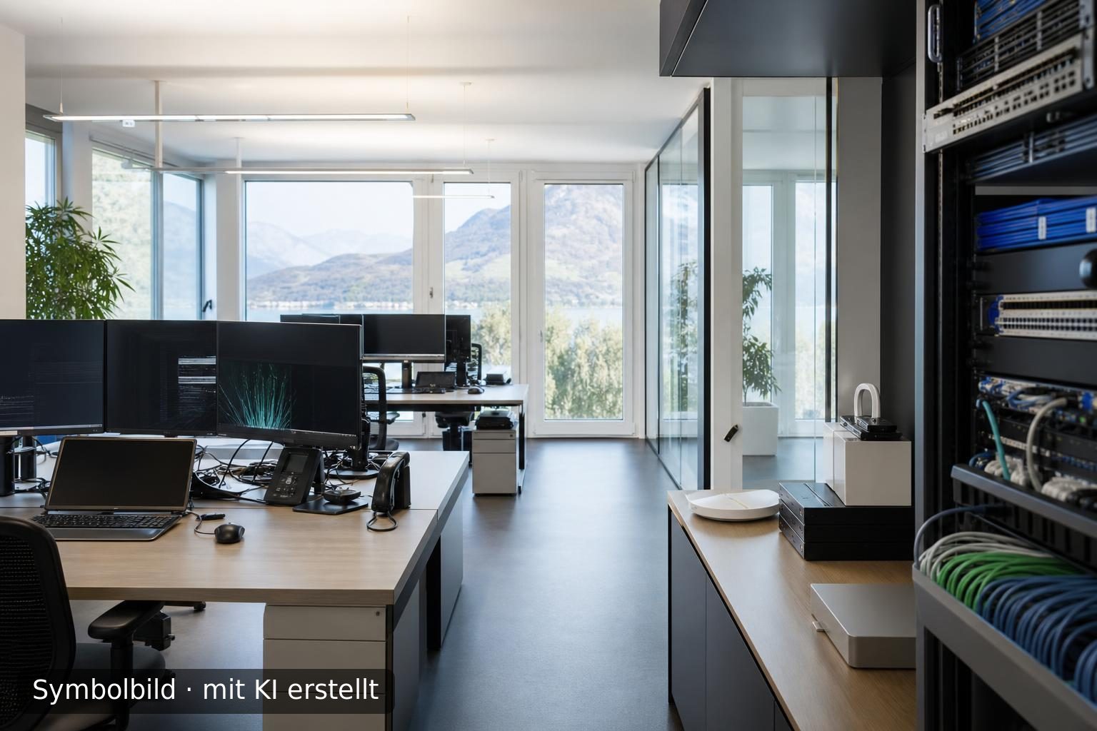 Etabliertes Unternehmen für Softwareentwicklung in der Region Ostschweiz zur Nachfolge Symbolbild – mit KI erstellt