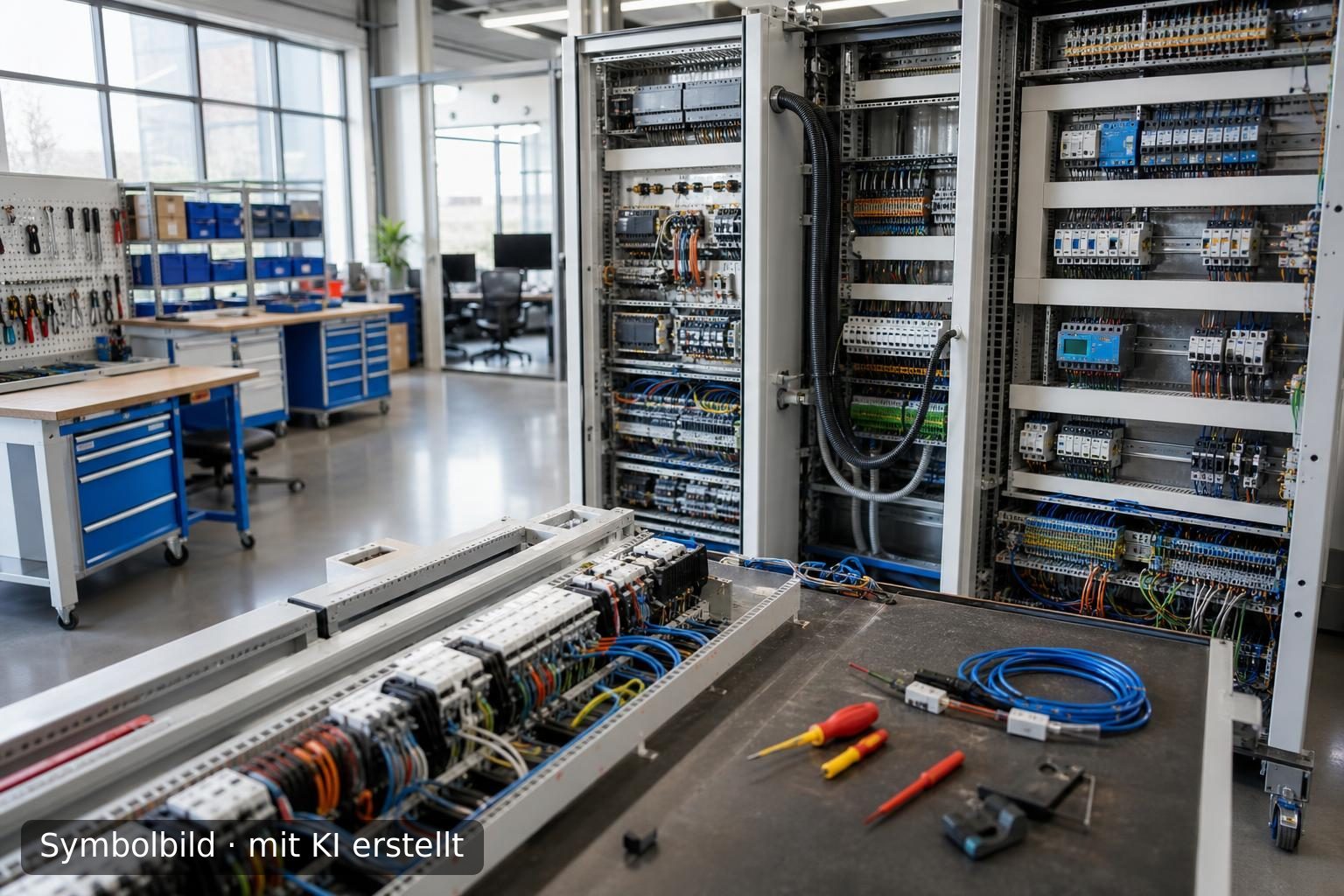 Nachfolge: Etablierter Spezialist für Elektrotechnik und Automation in NRW Symbolbild – mit KI erstellt