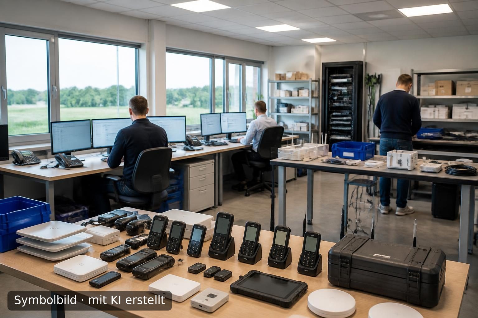 SaaS-Plattform und IoT-Systemintegrator in den Niederlanden Symbolbild – mit KI erstellt
