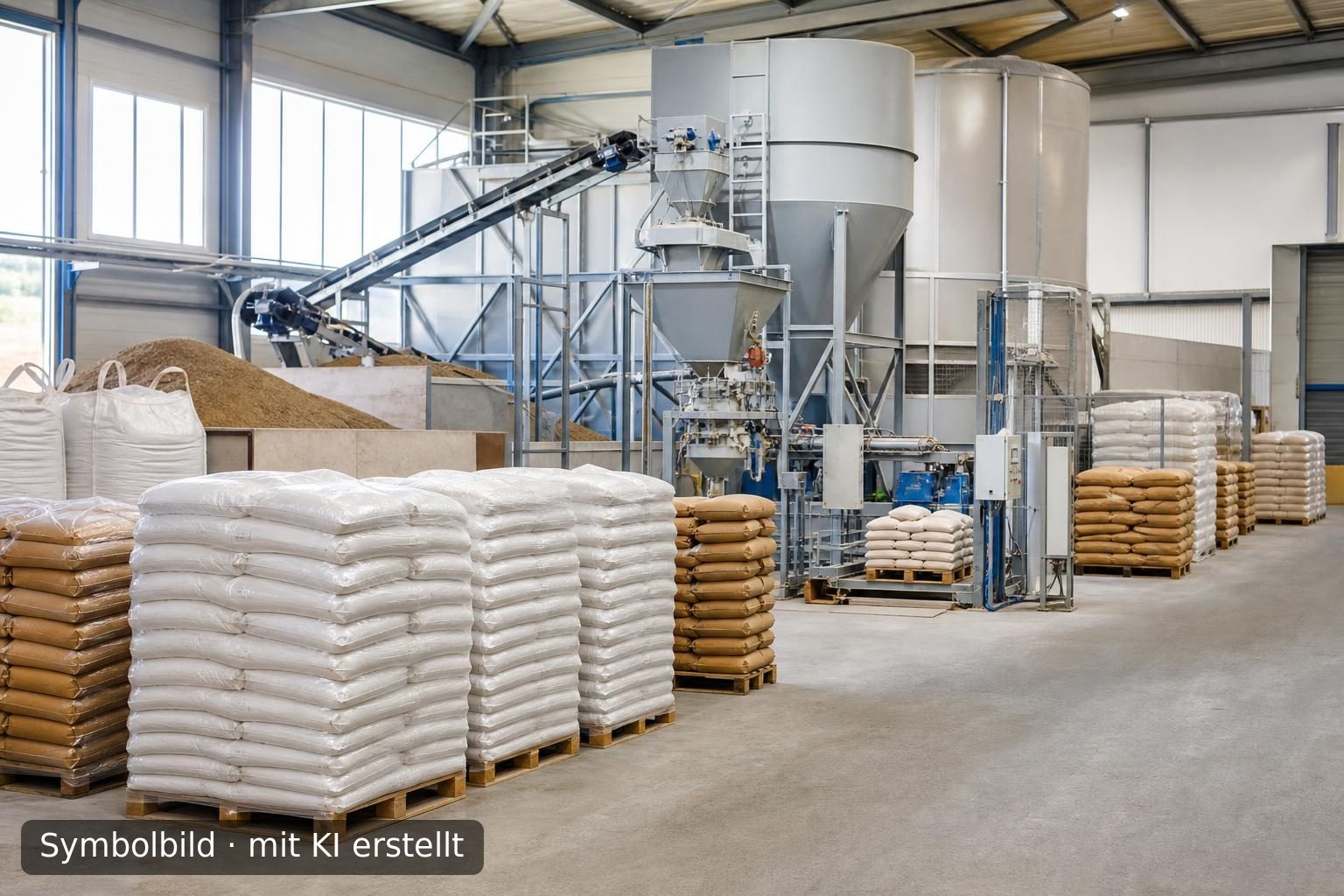 Nachfolgeregelung: Hersteller ökologischer Spezialbaustoffe in Ostdeutschland Symbolbild – mit KI erstellt