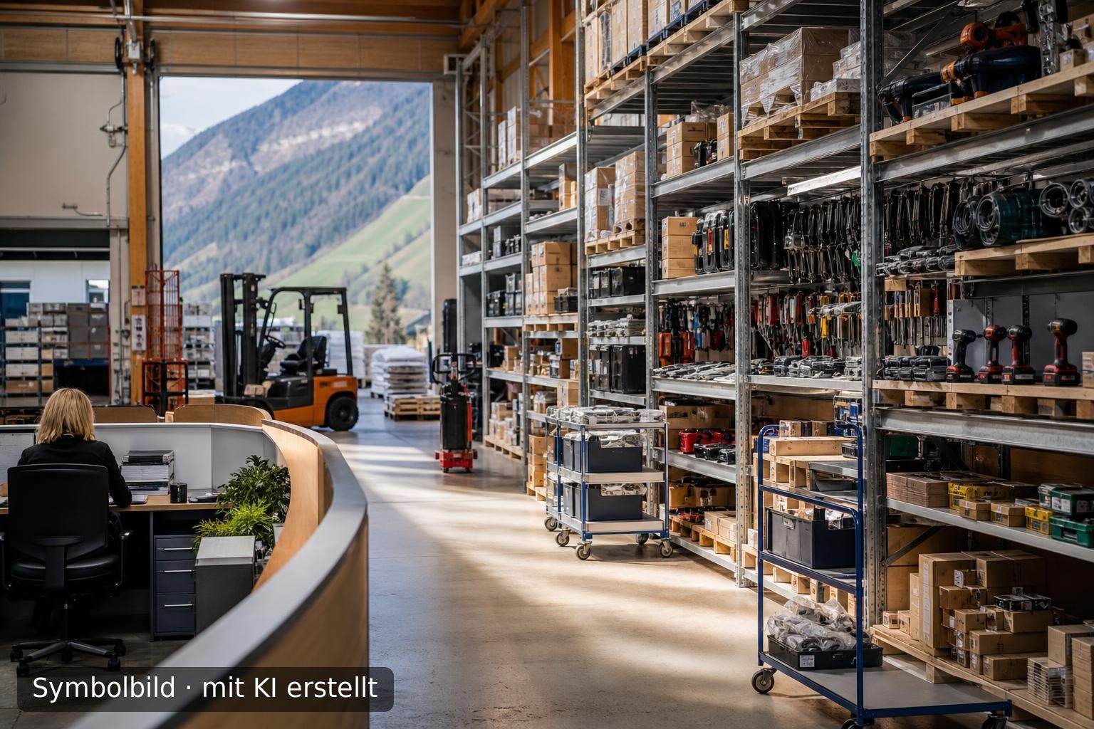 Etablierter Werkzeuggroßhandel mit Generalvertretung zur Nachfolge Symbolbild – mit KI erstellt