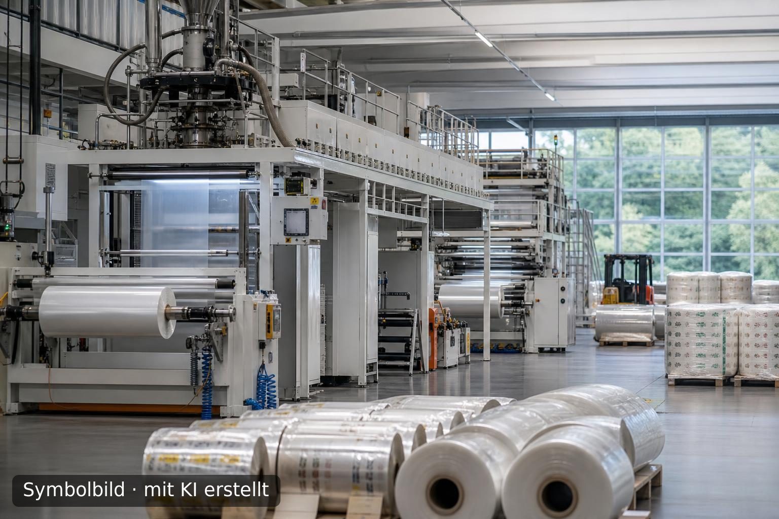 Nachfolgeregelung für Hersteller von Lebensmittelverpackungsfolien in der DACH-Region Symbolbild – mit KI erstellt