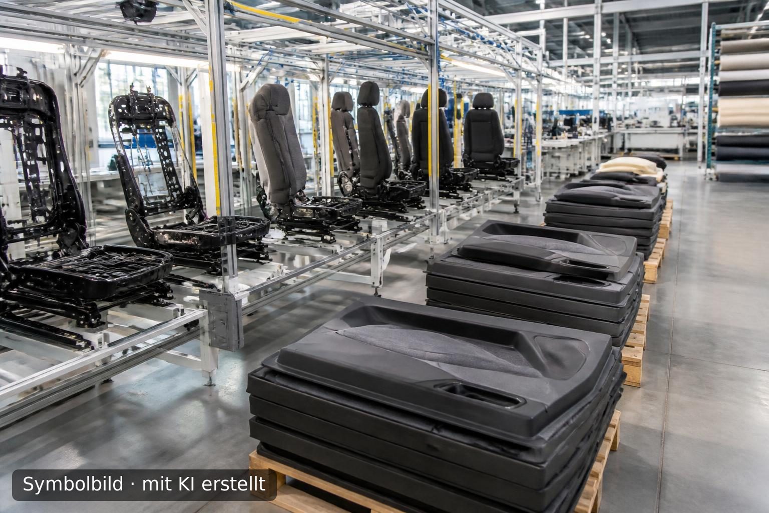 Nachfolge Automotive-Interieur-Zulieferer mit eigener Kaschierung, Deutschland Symbolbild – mit KI erstellt