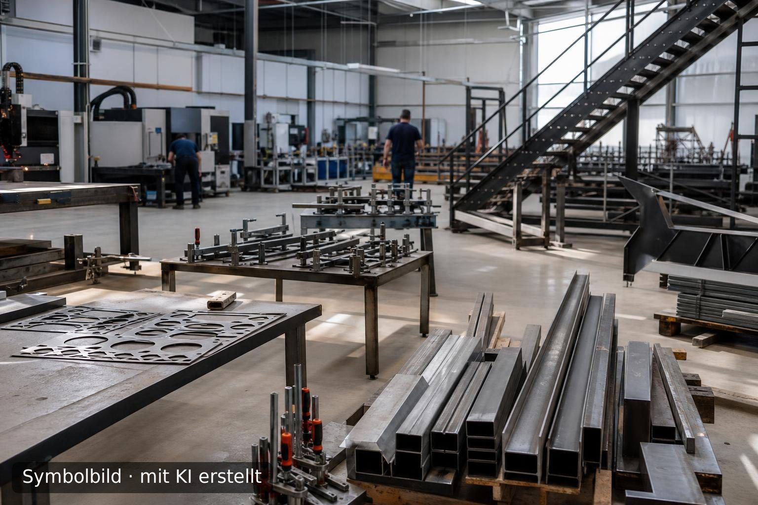 Nachfolge Metallverarbeitung und Sonderbau in Sachsen Symbolbild – mit KI erstellt