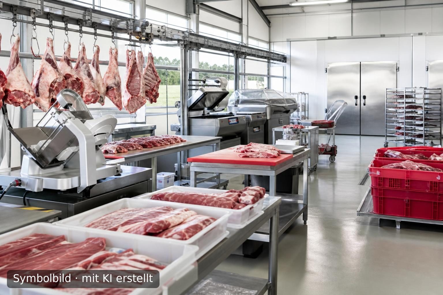 Nachfolge Fleischgroßhandel und Fleischverarbeitung in Rheinland-Pfalz Symbolbild – mit KI erstellt