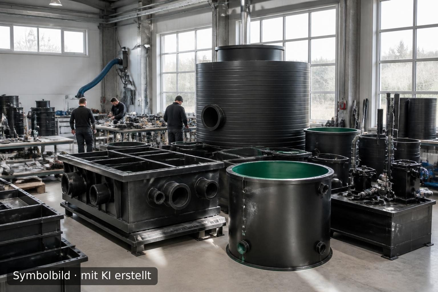 Nachfolge Kunststoffverarbeitung und Sonderanlagenbau in Schleswig-Holstein Symbolbild – mit KI erstellt