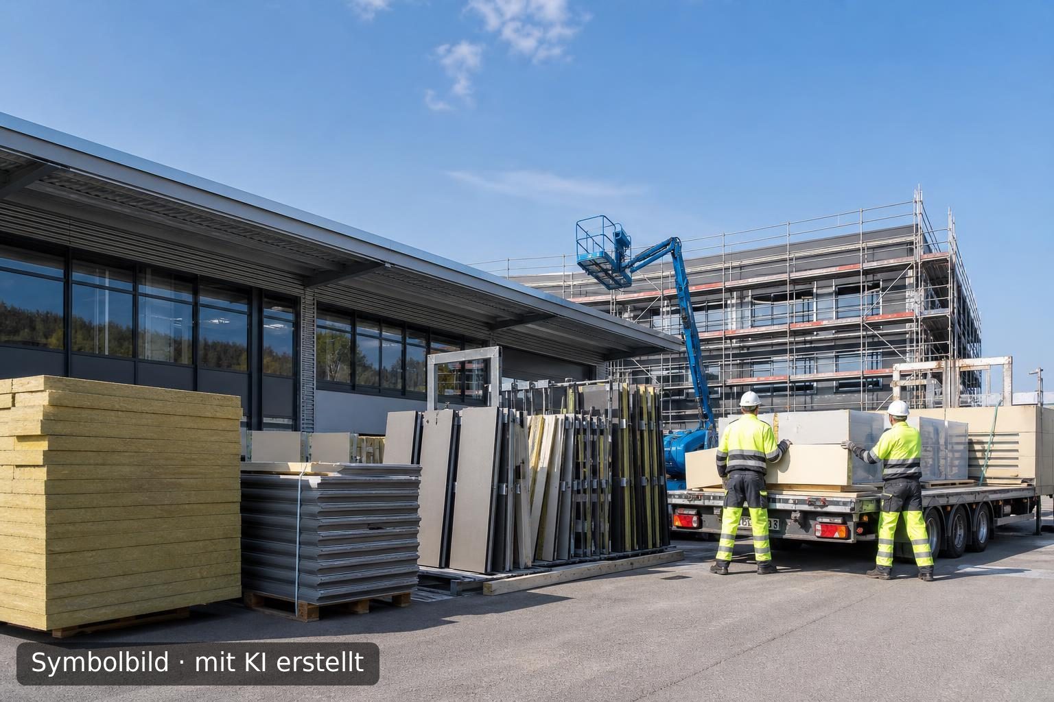 Turnaround-Chance: Etablierter Fassadenbaubetrieb in der Schweiz zu verkaufen Symbolbild – mit KI erstellt