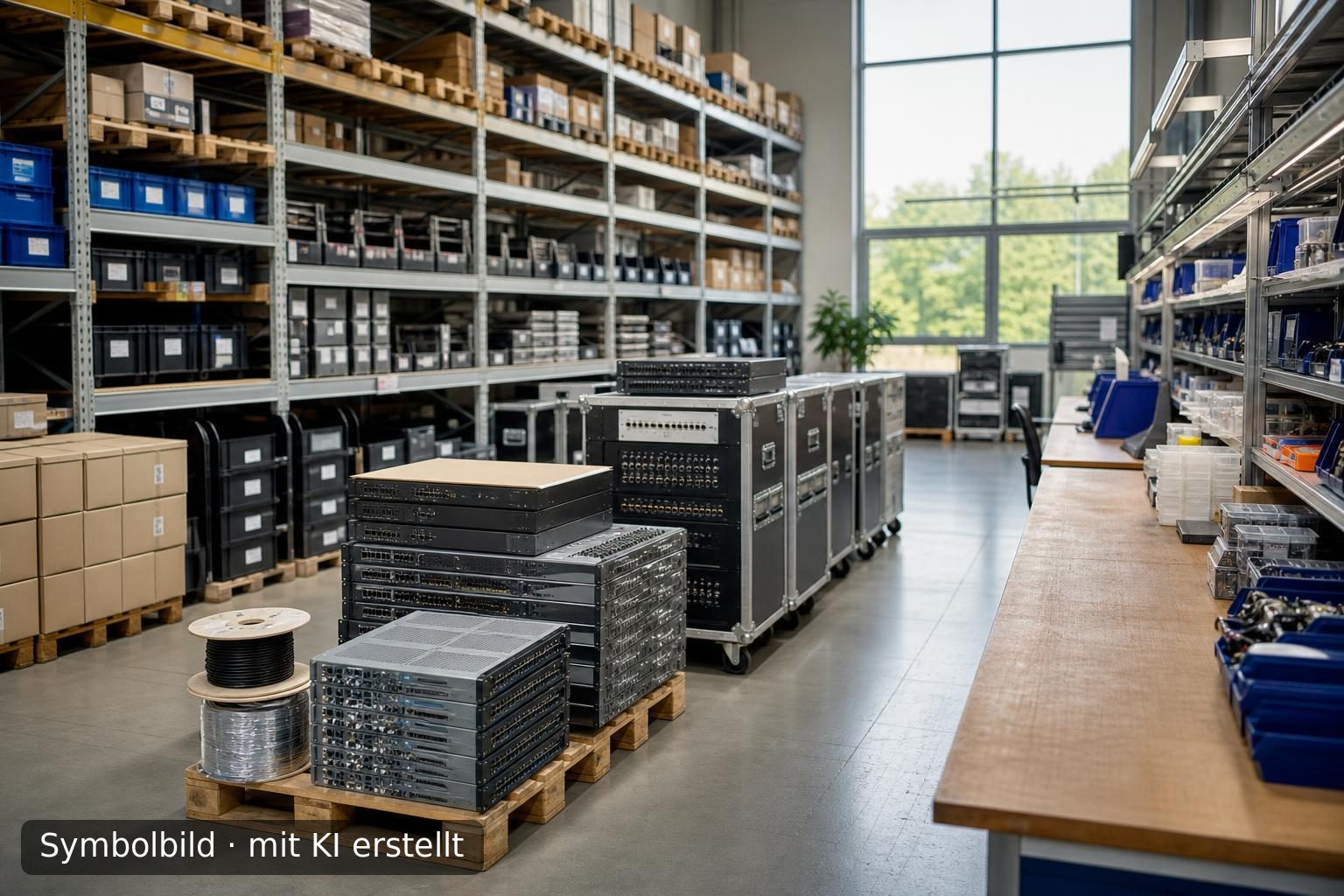Nachfolge für Distributor von Elektronikbauteilen und Medientechnik in Baden-Württemberg Symbolbild – mit KI erstellt