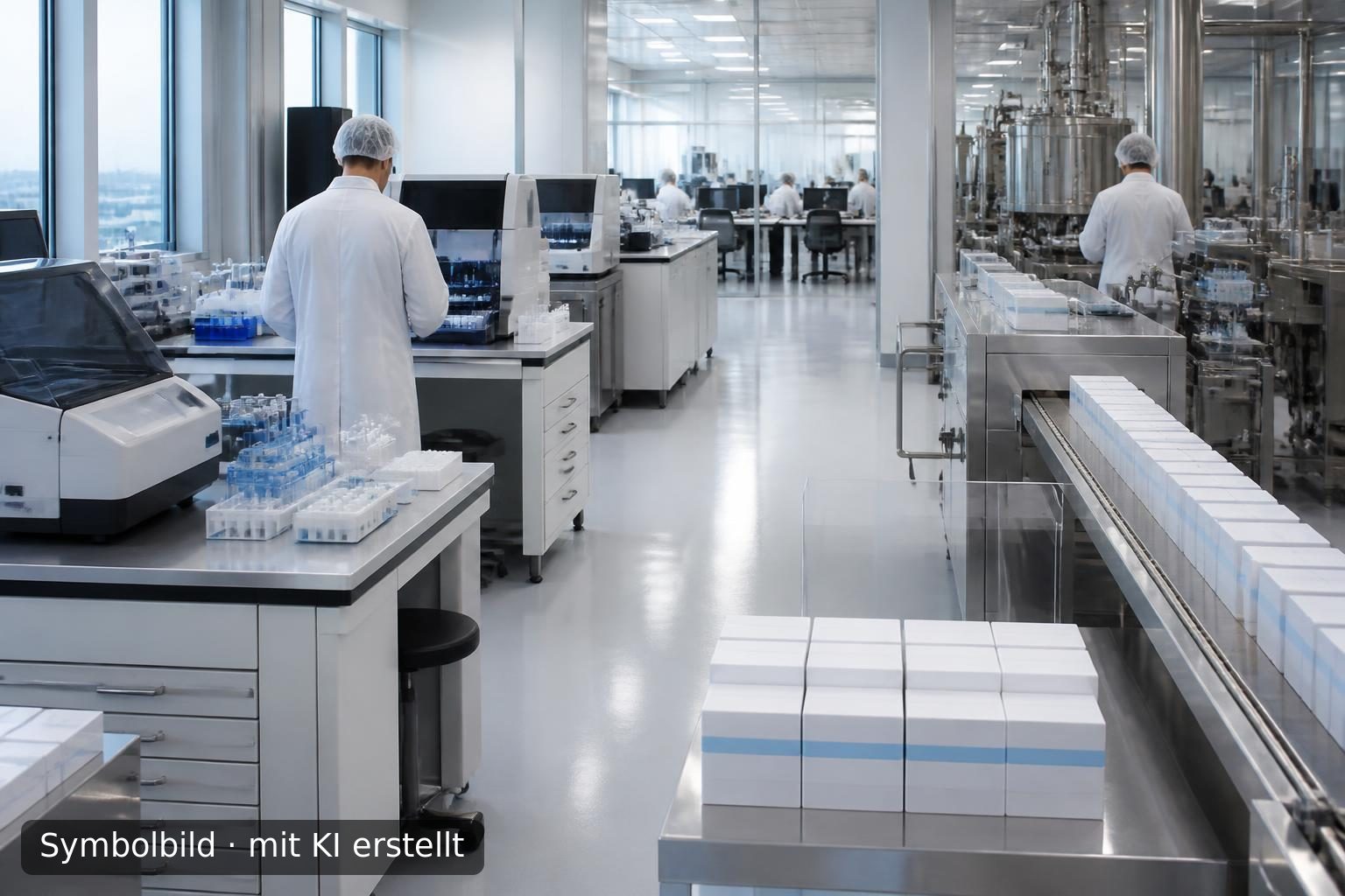 B2B-Laborausstatter für Molekulardiagnostik in Deutschland zur Nachfolge Symbolbild – mit KI erstellt