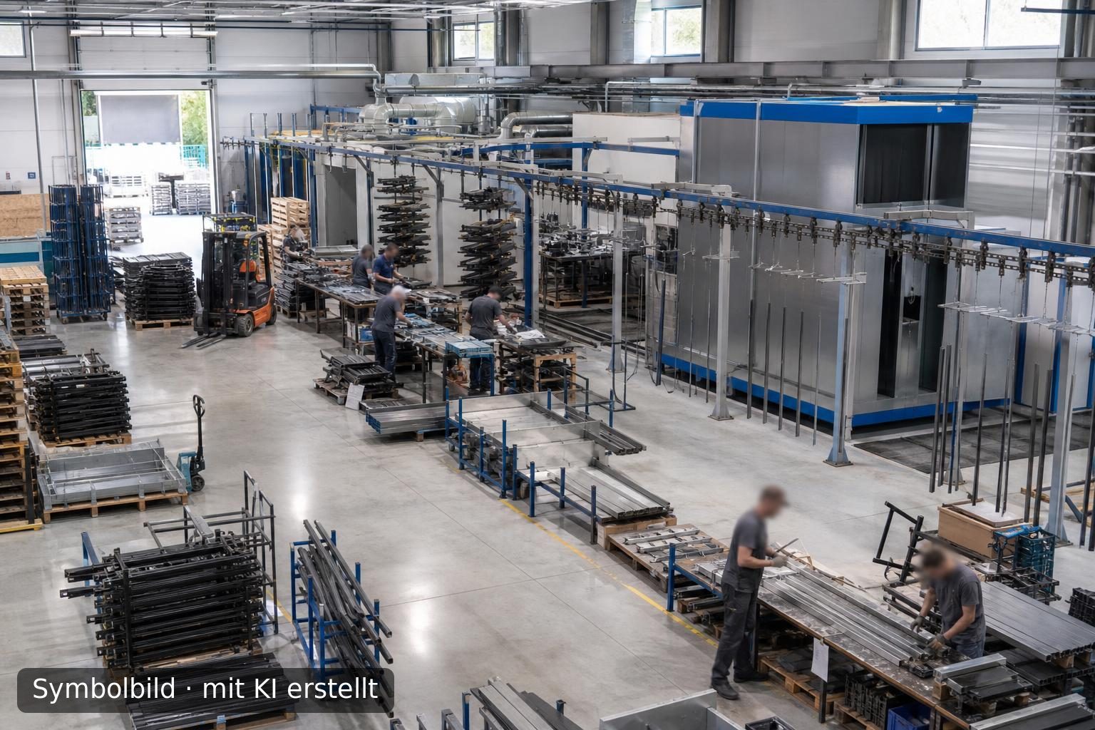 Produktions- und Logistikdienstleister in Tschechien zur Nachfolge Symbolbild – mit KI erstellt