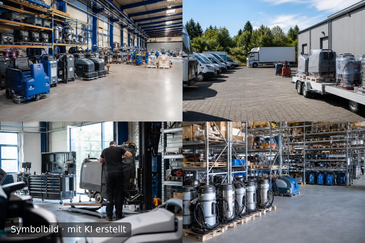 Nachfolgeregelung Reinigungstechnik: Handel, Vermietung und Service in Düsseldorf Symbolbild – mit KI erstellt