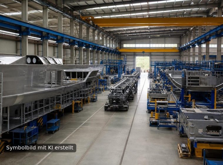 Symbolbild Fahrzeugbau / Schiffbau - mit KI erstellt