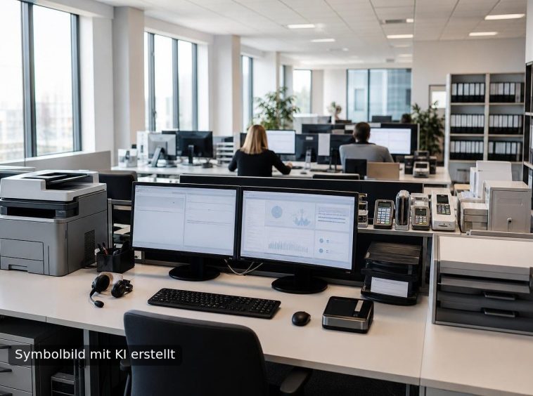 Symbolbild FinTech / InsurTech - mit KI erstellt