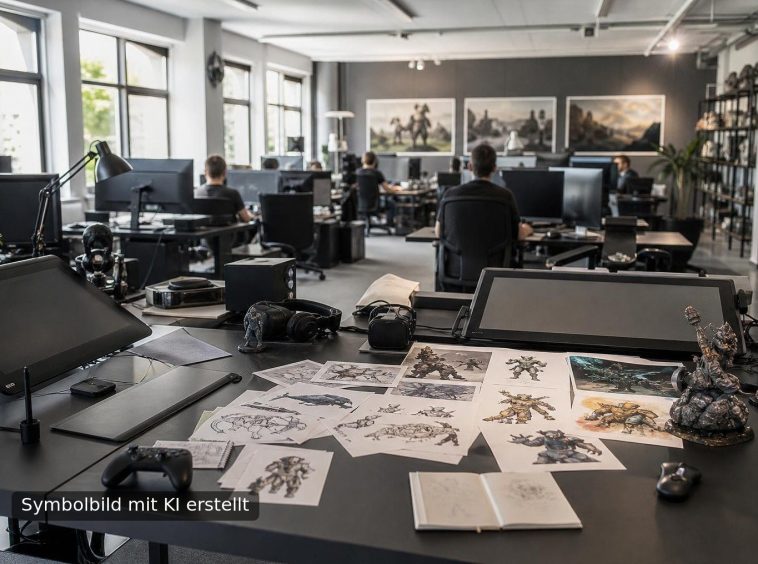 Symbolbild Gaming / Videospiele - mit KI erstellt