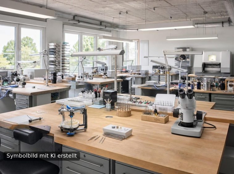 Symbolbild Gesundheitshandwerk / Optiker / Akustiker / Zahntechniker - mit KI erstellt