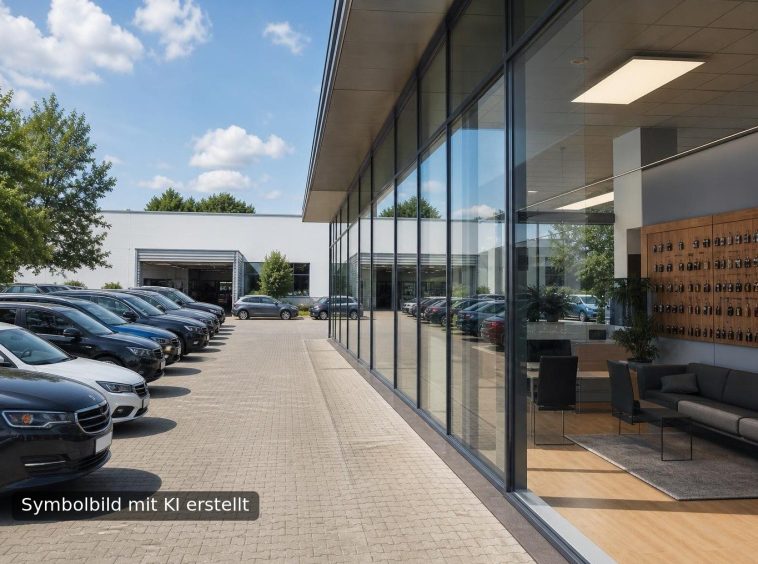 Symbolbild Kfz-Handel - mit KI erstellt