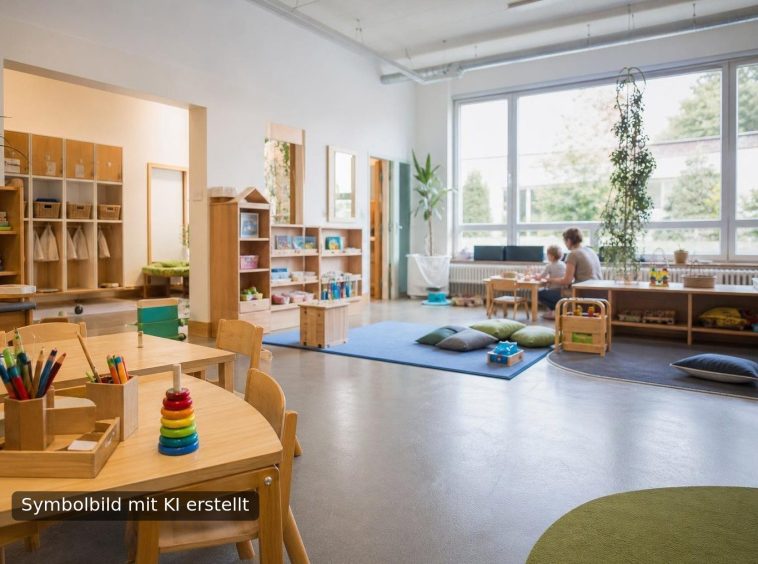 Symbolbild Kinderbetreuung - mit KI erstellt
