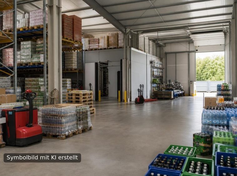 Symbolbild Lebensmittelhandel / Getränkehandel - mit KI erstellt