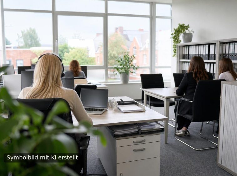 Symbolbild Personalberater / Personalvermittler / Zeitarbeit - mit KI erstellt