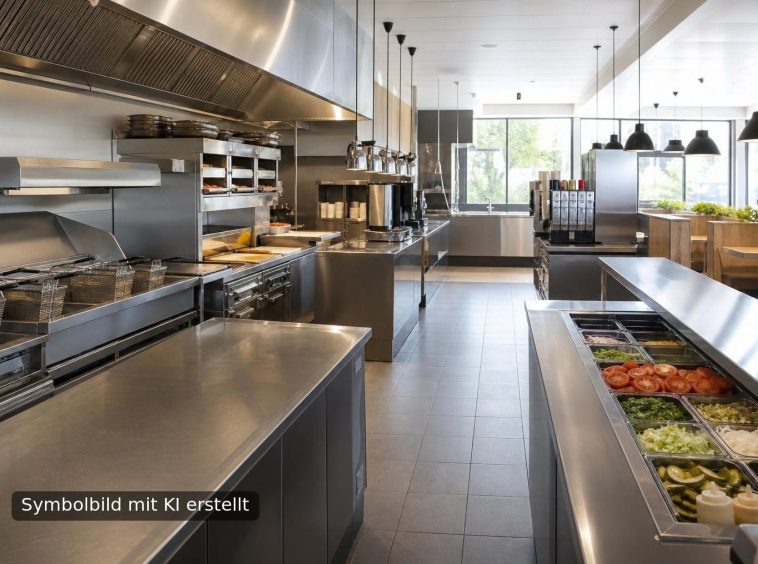 Symbolbild Restaurant / Systemgastronomie - mit KI erstellt