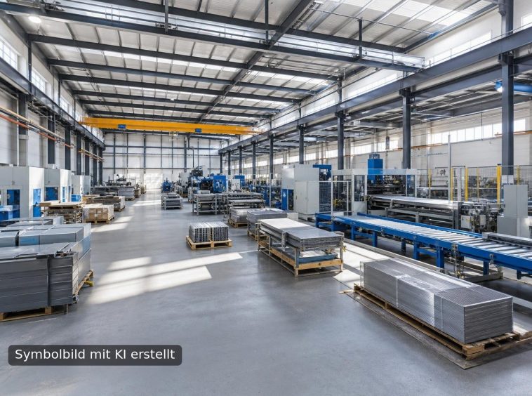 Symbolbild Sonstige produzierende Unternehmen - mit KI erstellt