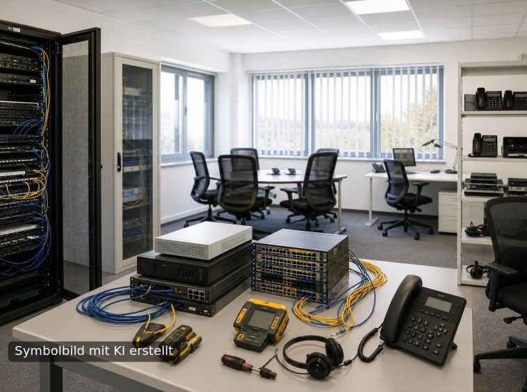 Symbolbild Telekommunikation - mit KI erstellt