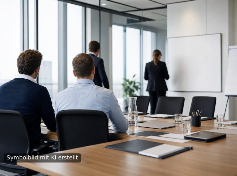 Symbolbild Unternehmensberatung - mit KI erstellt