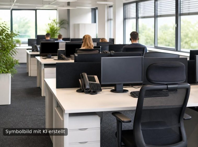 Symbolbild Vertriebsdienstleistungen / Call Center - mit KI erstellt