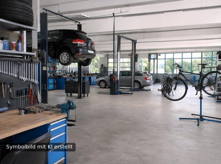Symbolbild Werkstatt / Reparatur - mit KI erstellt