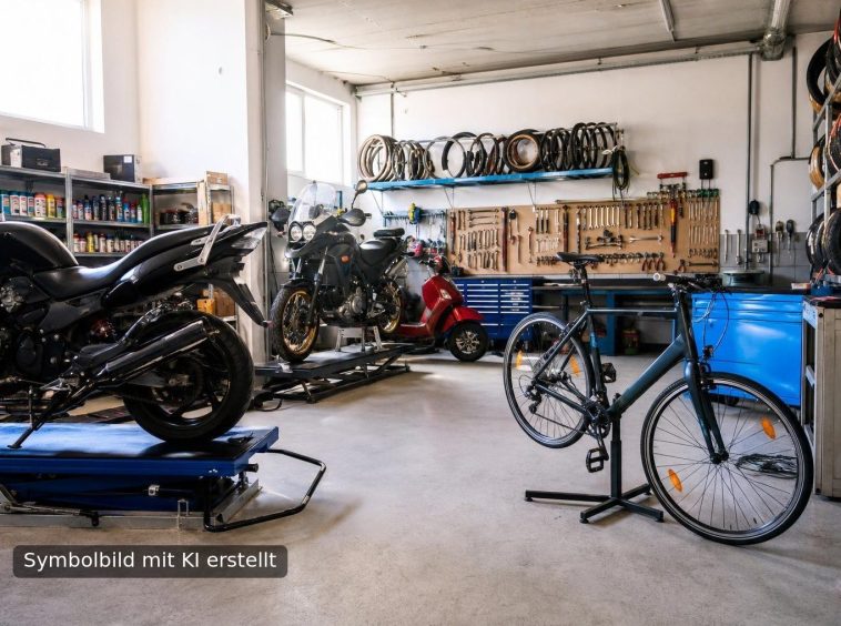 Symbolbild Zweirad - mit KI erstellt