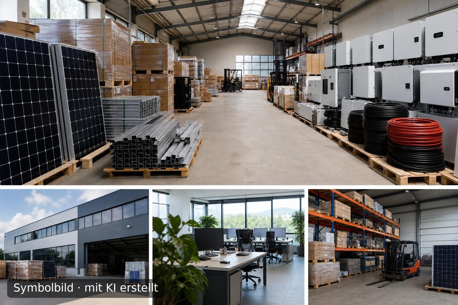 Wachstumskapital für etablierten Photovoltaikhandel in Baden-Württemberg gesucht Symbolbild – mit KI erstellt
