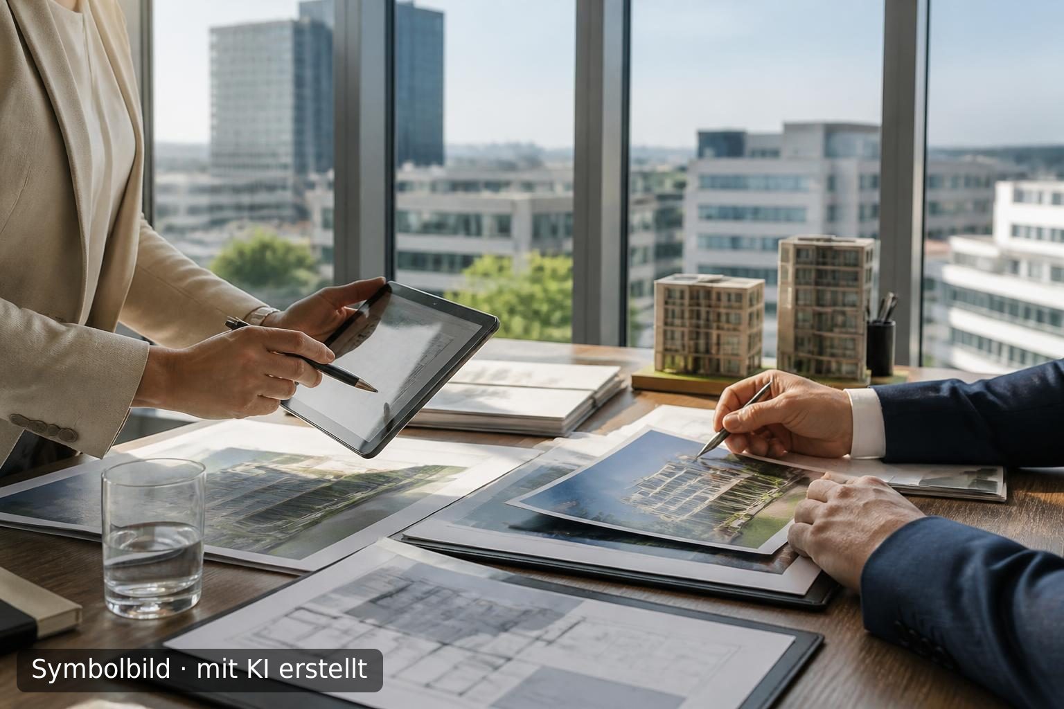 Etabliertes Immobilienunternehmen in Baden-Württemberg zu verkaufen Symbolbild – mit KI erstellt