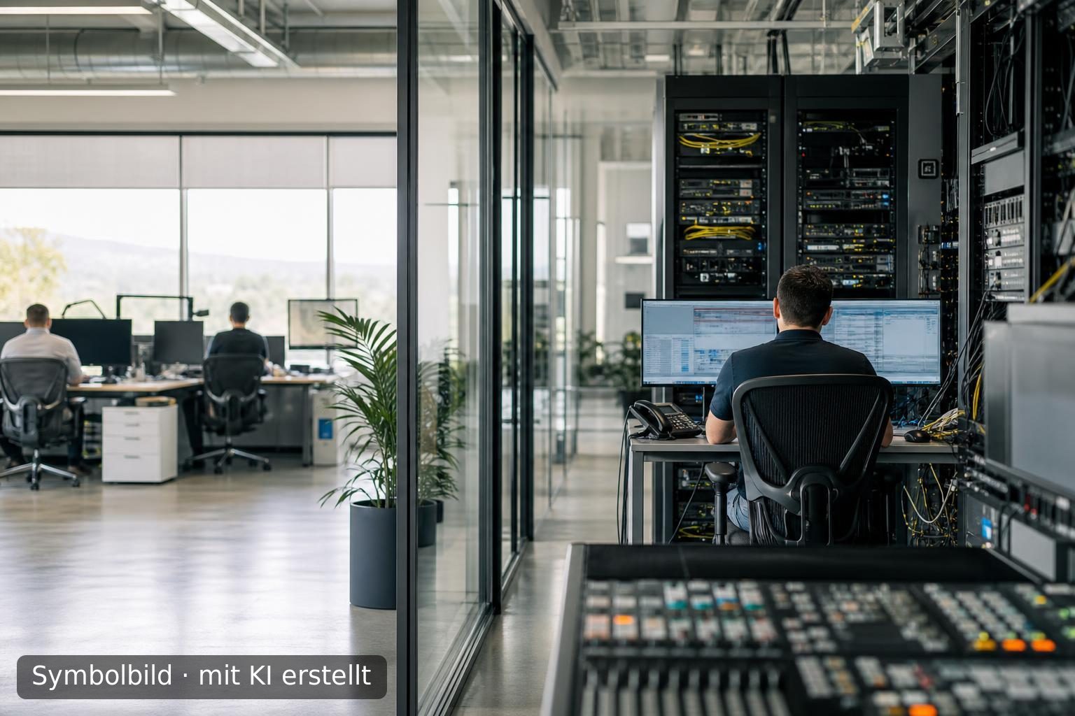 80 % Beteiligung an IT-Unternehmen im TV-Sektor, Sachsen Symbolbild – mit KI erstellt